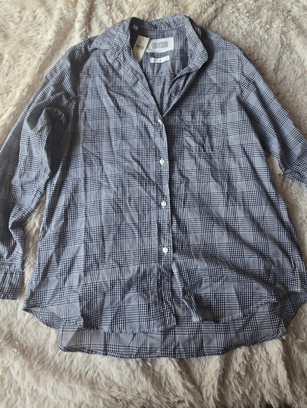 Grayson Plaid Button Up shirt